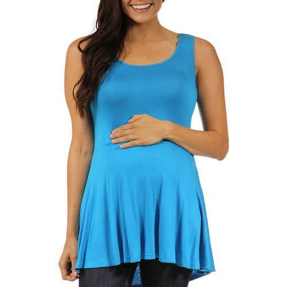 Women's Maternity Sleeveless Tunic Tank