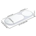 thumbnail image 6 of Byootique Car Visor Vanity Mirror w/ LED Light Sun Visor Cosmetic Mirror Travel, 6 of 11