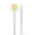 thumbnail image 4 of Hearth & Gear Long Handled Shower Brush Soft Back Scrub Scrub Hand Steamer for Clothes Rechargeable compatible with Machine Covers Lint Eater Extension Carpet Rake for Pet Hair Sock Stop Rug Brush for, 4 of 5