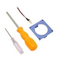 thumbnail image 2 of Fan 3D Print Mount Kit, Purple Replacement Parts Fan 3D Printed Frame Mount Kit ABS Mini Easy Installation  For Game Console, 2 of 8