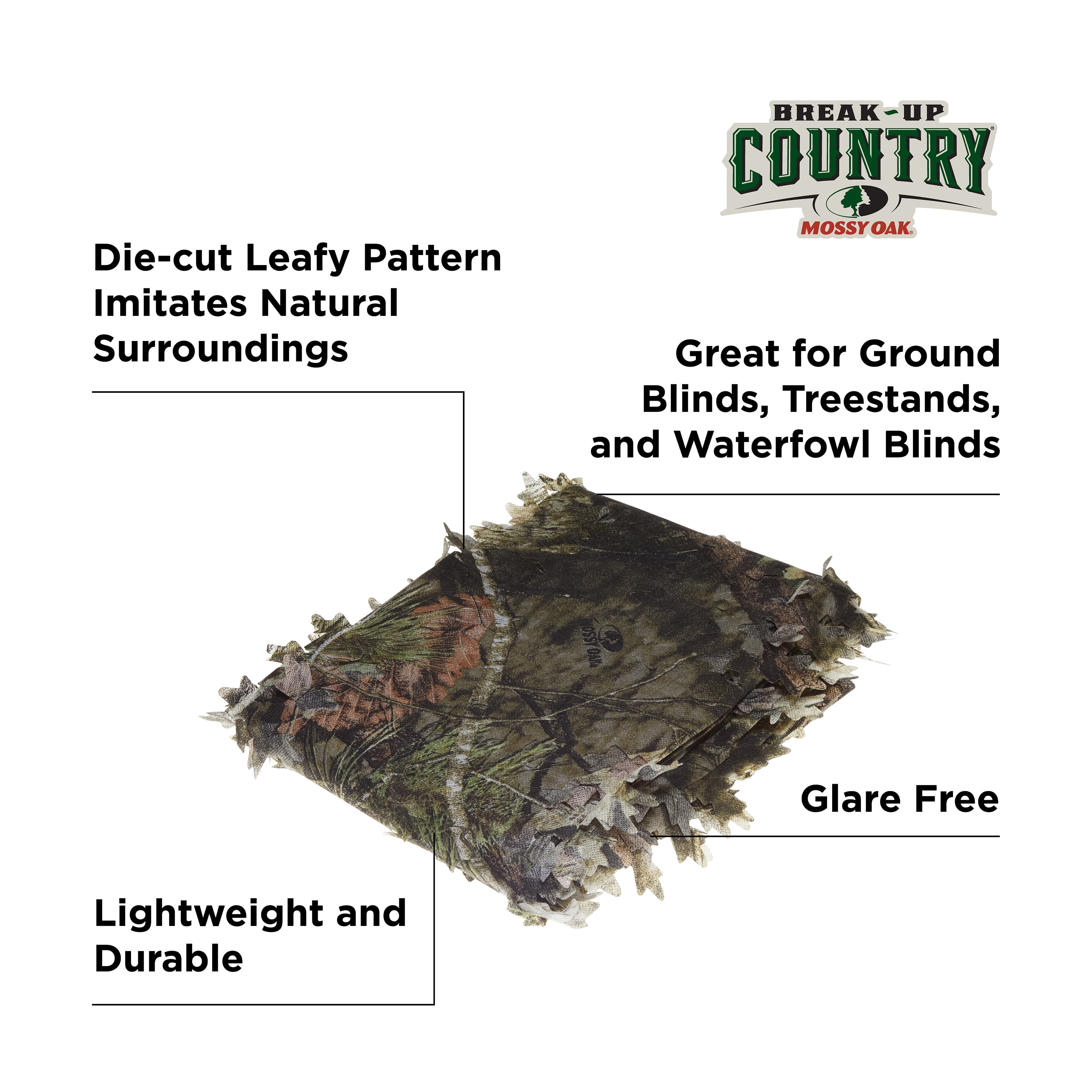 Vanish Omnitex 3D Blind Fabric Mossy Oak Blades 56 In.x12 ft.