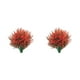 thumbnail image 1 of Naiovety 8 flores artificiales para el hogar de bodas, no tóxicas y de amplia aplicación, decoración para fiestas, color naranja Naranja 2piezas, 1 of 6
