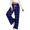 thumbnail image 2 of Jamicy Sweatpants Women Wide Leg Valentine's Day Gift Casual Loose Cozy Sweatpants High Waisted Lounge Pajama Flowy Pants With Pockets, 2 of 5