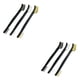 thumbnail image 4 of Bewildely 3 Pieces Mini Steel Wire Brush Burring Metal Home Rust Grinding Kits Polishing Household Brass Cleaning Tool Remover Set Nylon 17.3 cm 2piezas, 4 of 6