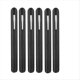 thumbnail image 1 of Raspador de Migas de Acero para Comedor, 6 Unidades, Color Negro, 1 of 8
