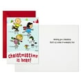 thumbnail image 2 of Hallmark Pack of Peanuts Christmas Greeting Cards, Ice Skating (10 Cards with Envelopes), 2 of 6