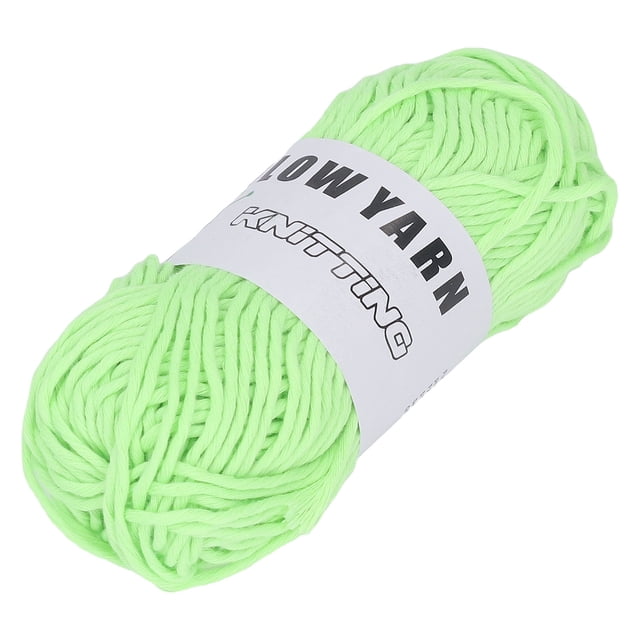 Luminous Knitting Yarn, Glow Yarn DIY Novel Functional For Carpet Color 1,Color 2,Color 3