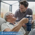 thumbnail image 6 of Gifts for Men, 40 oz Tumbler with Handle and Straw, Retirement Birthday Gifts for Men, Him, Husband, Grandpa, Dad - Navy Blue, 6 of 6