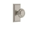 thumbnail image 4 of Grandeur Carcir_Psg_234 Carre Solid Brass Rose Passage Door Knob Set - Brass, 4 of 7