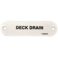 thumbnail image 2 of Marquis Boat Label Tag 7160916 | Deck Drain White Plastic, 2 of 5
