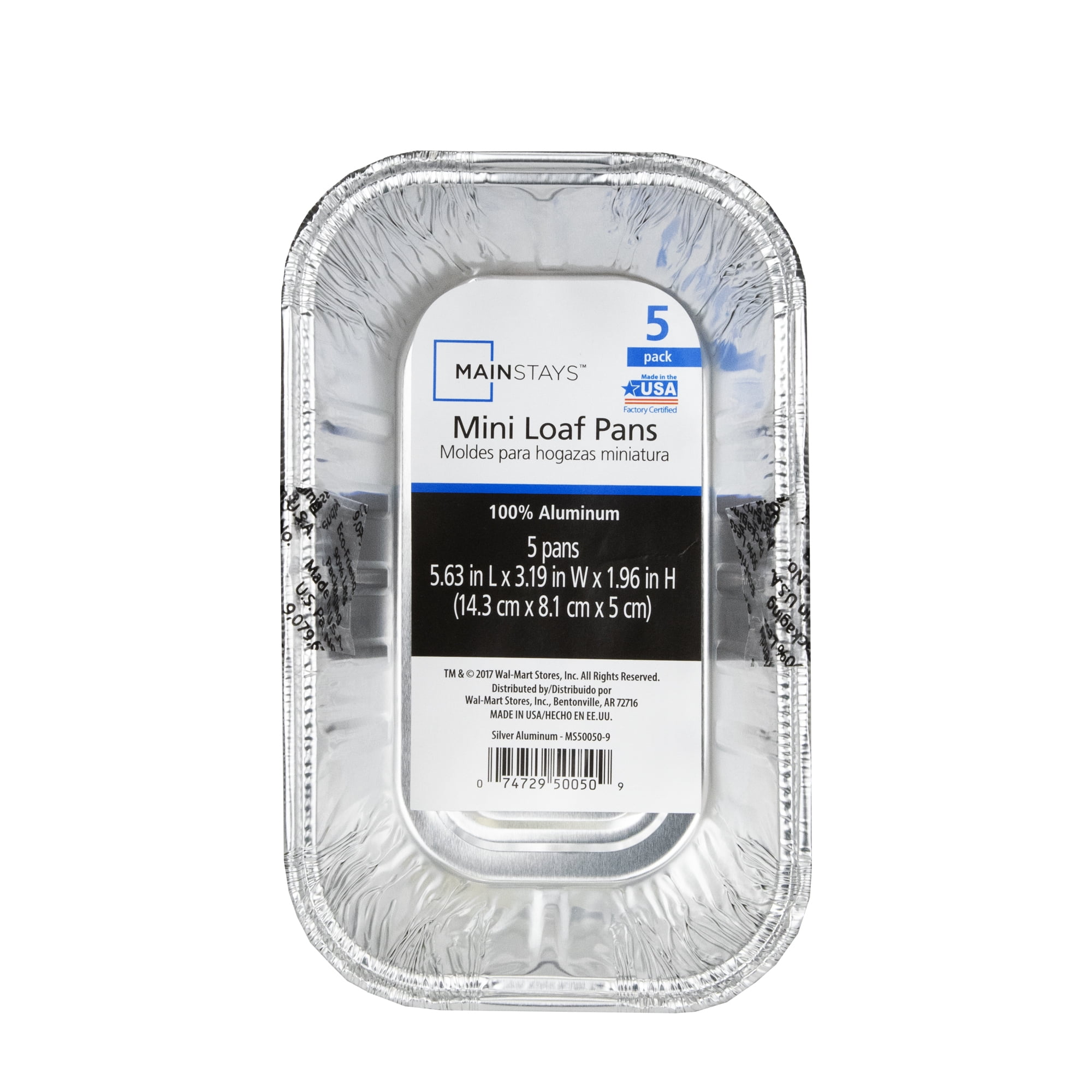 DDI Metal Loaf Pans (5 Count)