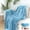 Blue, variant on Cozy Soft Cooling Comforter Queen Size 28x39 Super Soft Throw Blanket Flannel Blanket Summer Conditioning Office Nap Blanket Double-sided Flannel Blanket All Season Thin Blanket Clearance