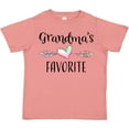 thumbnail image 3 of Inktastic Grandmas Favorite Heart Grandchild Boys or Girls Toddler T-Shirt, 3 of 5