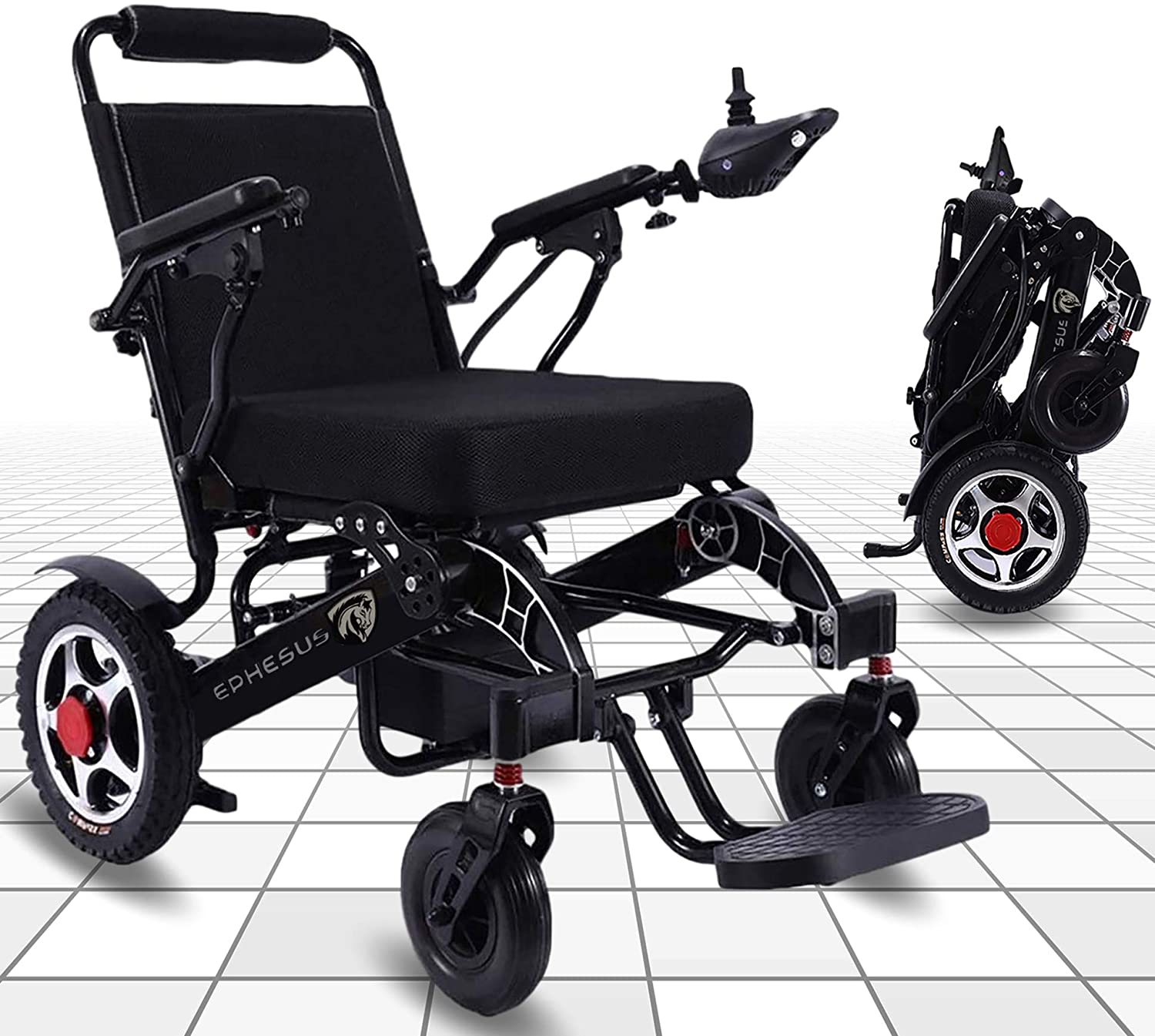 Ephesus M5 Portable and Foldable Electric Wheelchair with Remote