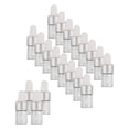 thumbnail image 2 of Frascos cuentagotas de vidrio vacíos 20 piezas Yuyangstore a prueba de fugas con Tintura dispensadora 1ml, 2 of 6