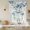 Blue Grey, variant on Blue Gnomes Christmas Balloon Curtains 63 Inch Length for Living Room/Bedroom, Xmas Balls Tree Snowflake Wooden Rod Pocket Privacy Door Curtains Decorative Tie Up Shade for Window 52"x63"