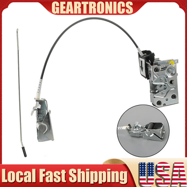 Front Left Door Lock Latch w/Cable&Rod Kit For 92-97 Ford F-Series F4TZ15219A65A