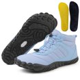 thumbnail image 1 of Zapatos Antideslizantes para Exteriores Botas Con Cordones Nieve Forradas Piel Mujeres Y Hombres El Invierno, 1 of 9