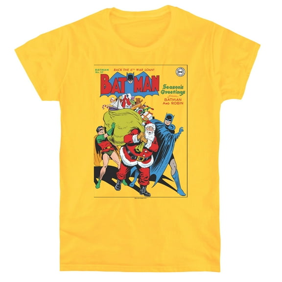 DC Comics Cover No. 27 S/S Women's T-Shirt Yellow