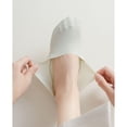 thumbnail image 3 of 5 Pairs Women Ice Silk Low Cut Liner Socks Deep Cut Design Anti-Slip Cotton Sole Breathable Invisible Socks for Flats - 5 pcs-E, 3 of 6