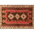 thumbnail image 1 of Ahgly Company Indoor Rectangle Persian Orange Traditional Area Rugs, 6' x 9', 1 of 1