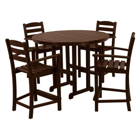 POLYWOOD® La Casa Cafe Counter Dining Set - Seats 4