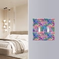 thumbnail image 4 of Yayeee Toggle Light Switch Wall Plate 3-Gang 6.37"x4.48" Decorative Outlet Cover, Gradient Starfish Pattern, 4 of 7