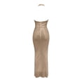 thumbnail image 5 of up to 60% off Gifts Usmixi Formal Dresses for Women Evening Party Prom Sexy Bodycon Sequin Slit Tank Fishtail Maxi Dresses Halter Sleeveless Solid Summer Long Dress Gold m, 5 of 5