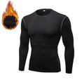 thumbnail image 4 of Conjunto de 2 piezas de ropa interior térmica para hombre, calzoncillos largos de forro polar cálidos de invierno, mallas térmicas para hombre, camisetas deportivas de compresión, conjunto de pijama, 4 of 4