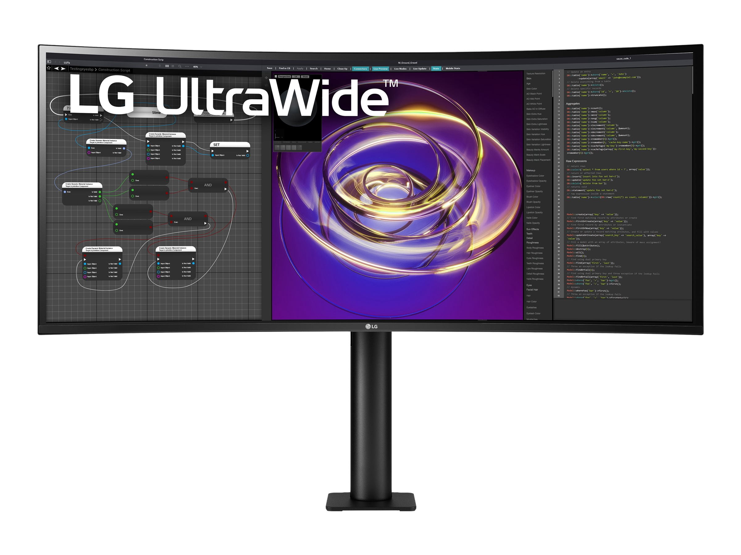 LG Ergo 34WP88C-B - LED monitor 