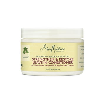 SheaMoisture Jamaican Black Castor Oil Strengthen and Restore Leave-In Conditioner 11 oz