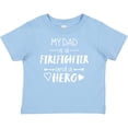thumbnail image 3 of Inktastic My Dad is a Firefighter and a Hero Boys or Girls Baby T-Shirt, 3 of 5