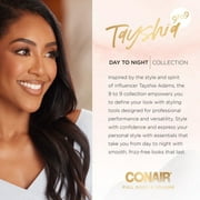 Tayshia by Conair Tourmaline Ceramic Pro All Hair Types Hair Dryer With Less Frizz and Less Damage 803