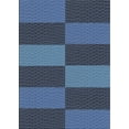 thumbnail image 1 of Ahgly Company Indoor Rectangle Patterned Blue Novelty Area Rugs, 8' x 10', 1 of 6