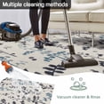 thumbnail image 5 of Grey Blue Botanical Outdoor Rug for Patio/Deck/Porch, Non-Slip Large Area Rug 4 x 6 Ft, Rustic Country Spring Floral Summer Leaf Indoor Outdoor Rugs Washable Area Rugs, Camping Rug Carpet Runner, 5 of 8