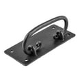 thumbnail image 5 of Renovators Supply Cabinet Pulls 4.4" Black Wrought Iron Drawer Bail Pulls w/Screws, 5 of 7