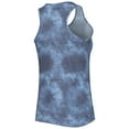thumbnail image 3 of Women's Concepts Sport Navy Notre Dame Fighting Irish Billboard Tie-Dye Tank Top & Shorts Set, 3 of 5