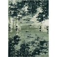 thumbnail image 1 of HomeRoots 352747 5 ft. 3 in. x 7 ft. 7 in. Polyester Silver Charcoal Area Rug, 1 of 1