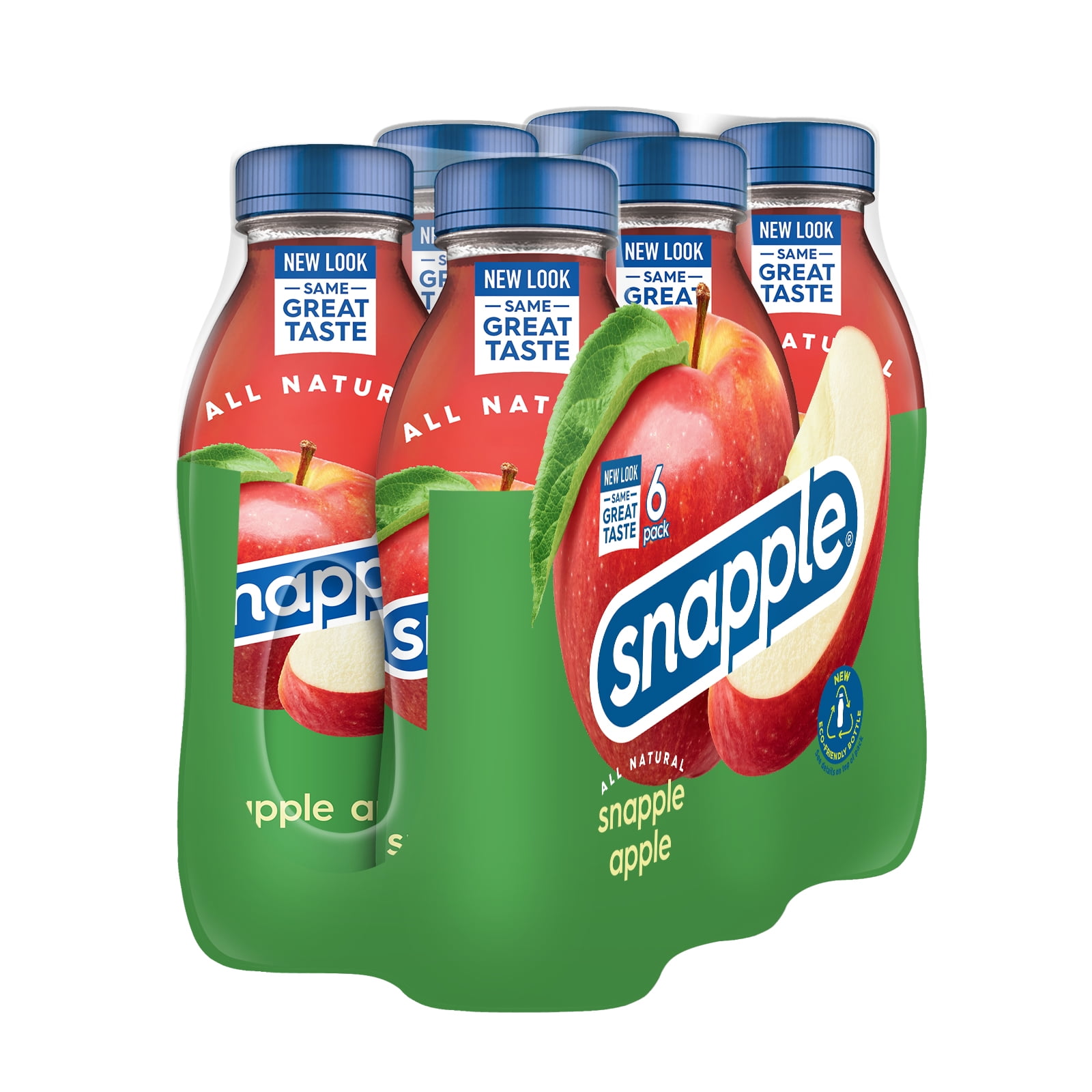 Snapple Snprem Apple Pet 16oz 6pkx4 Rnvn