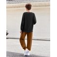 thumbnail image 6 of Arshiner Boys Camo Clothes 2 Piece Graphic Printed Sweatshirt and Pants Outfit Fall Winter Clothing Set, 6 of 6