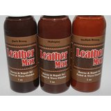 STARTSO WORLD Leather Recoloring Balm Repair Cream Kit for Restoration Medium Brown Couches, Sofa, Furniture Color Dye Restorer - 8OZ, Leather Care - Canada