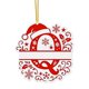 thumbnail image 2 of Decoraciones de Árbol de Navidad 26 Letras Decoraciones Colgantes de Navidad para Artesanías de Bricolaje, 2 of 5