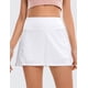 thumbnail image 2 of Falda CRZ YOGA Plisada de Tenis Blanca con Bolsillos Talle Pequeño, 2 of 5