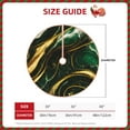 thumbnail image 2 of Rateoe Green Marble Pattern Christmas Tree Skirt with Ties, Christmas Tree Decorations, Farmhouse Christmas Decor Xmas Holiday Decorations-48", 2 of 6