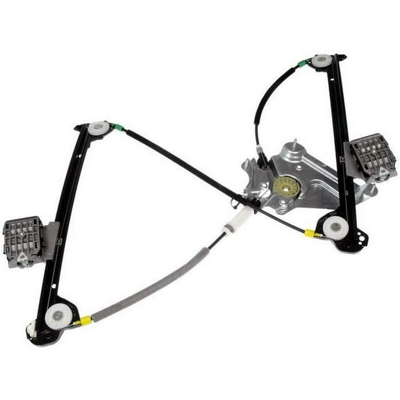 Front Left Driver Side Power Window Regulator Assembly - Compatible with 2010 - 2014 Ford Mustang 2011 2012 2013