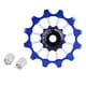 thumbnail image 1 of Bienvenido MEIJUN Rodamiento de cerámica Aleación de aluminio Bicicleta Bicicleta Desviador trasero Polea Guía Rueda (Azul), 1 of 8