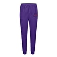 thumbnail image 4 of KIJBLAE Sales Tracksuit 2 Piece Autumn Winter Casual Solid Jogger Sport Gym Pockets Sweatsuit Long Sleeve Hoodies and Sweatpant Set Purple XL, 4 of 4
