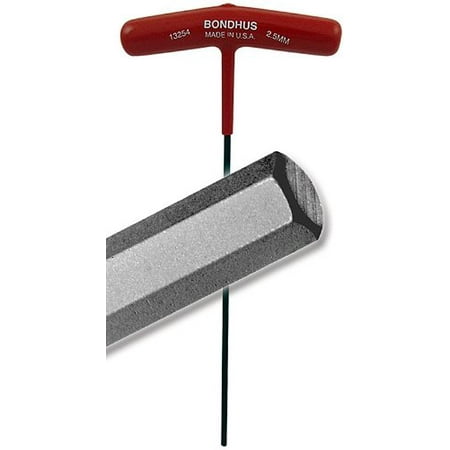 

Bondhus 15256 3mm Hex Tip T-Handle with ProGuard Finish