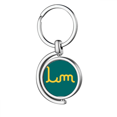 thumbnail image 1 of Símbolo de moneda lira maltesa MTL Rotating keychain Metal Keyring Holder, 1 of 2