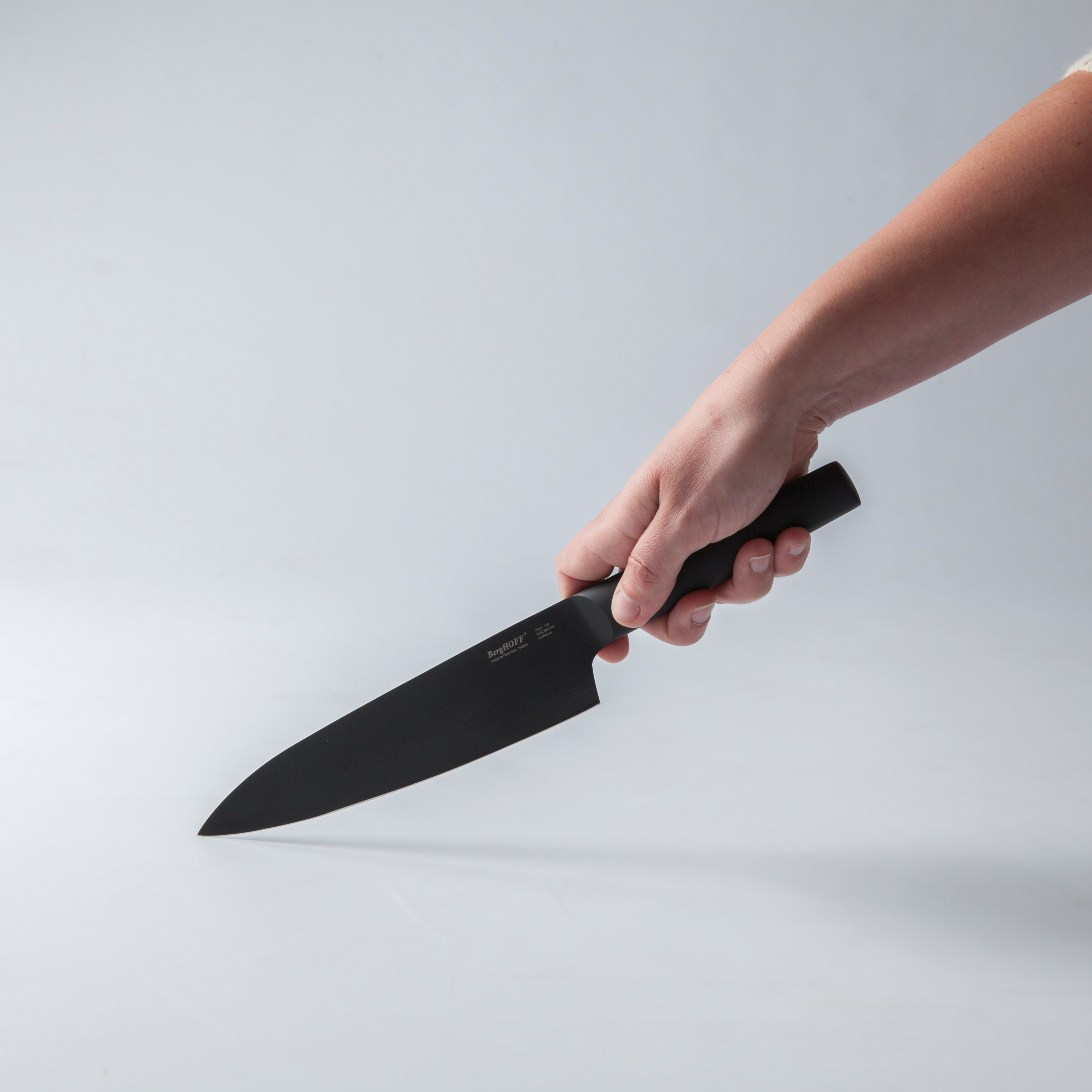 BergHOFF Ron 2pc Chef and Boning Knife Set, Black